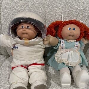 Original Cabbage Patch Kids (Astronaut and Dutch Doll) 1982